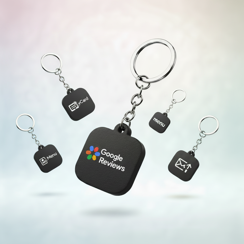 Brelok NFC do wizytówki i opinii