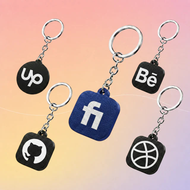 Brelok NFC do portfolio freelancera